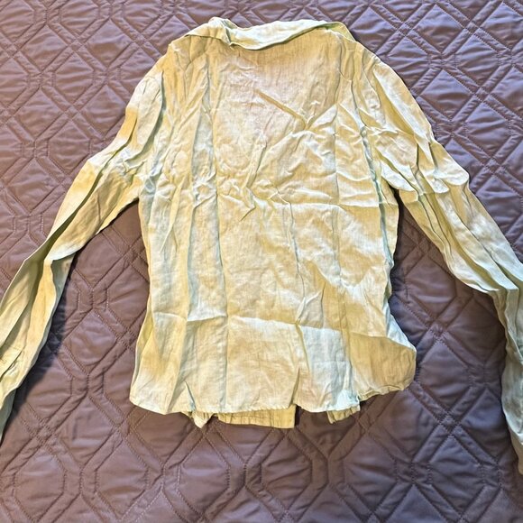 Current Light Green Button Down Shirt - Picture 2 of 4